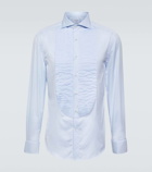 Brunello Cucinelli Bib-front cotton shirt