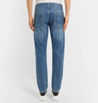 Alexander McQueen - Skinny-Fit Distressed Selvedge Denim Jeans - Men - Indigo