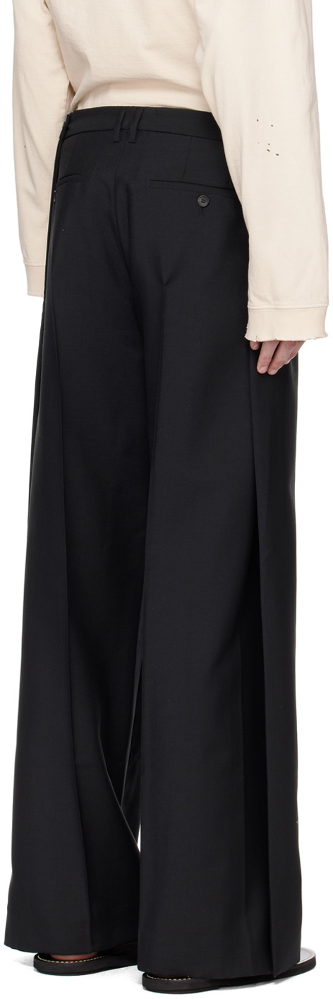 T/SEHNE Black Palazzo Trousers