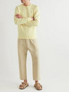 Sunspel - Cotton-Jersey Sweatshirt - Yellow