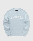 Barbour Prep Logo Crew Blue Mens Sweatshirt