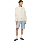 A.P.C. Blue Sam Denim Bermuda Shorts