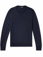 TOM FORD - Merino Wool Sweater - Blue