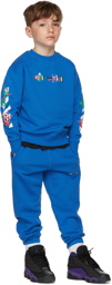 Off-White Kids Blue Monster Lounge Pants