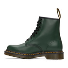 Dr. Martens Green Smooth 1460 Boots