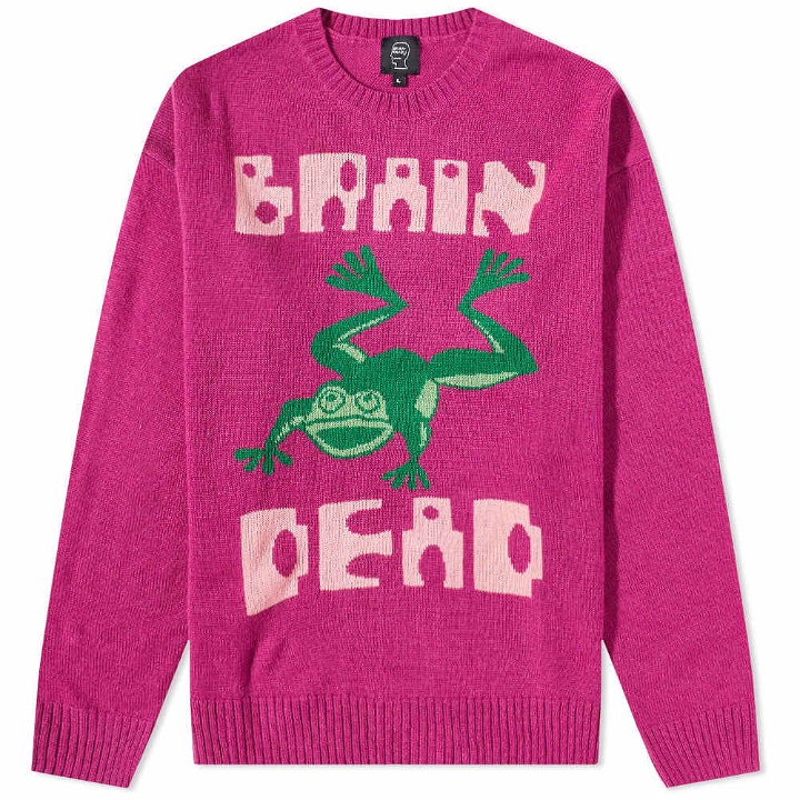 Photo: Brain Dead Frogger Crew Knit