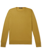 LORO PIANA - Wish Virgin Wool Sweater - Yellow