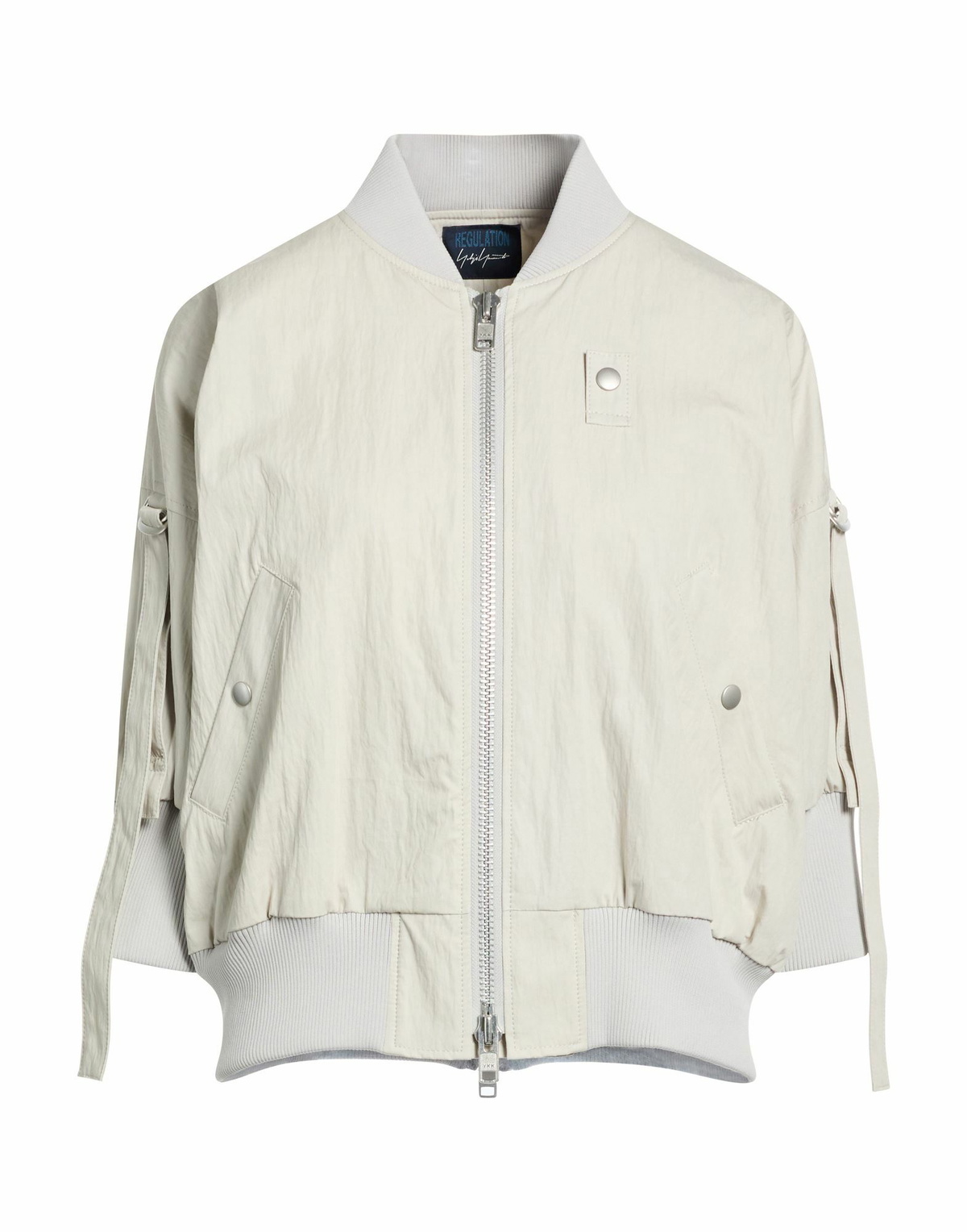 Yohji Yamamoto Womens Jacket Light in Grey