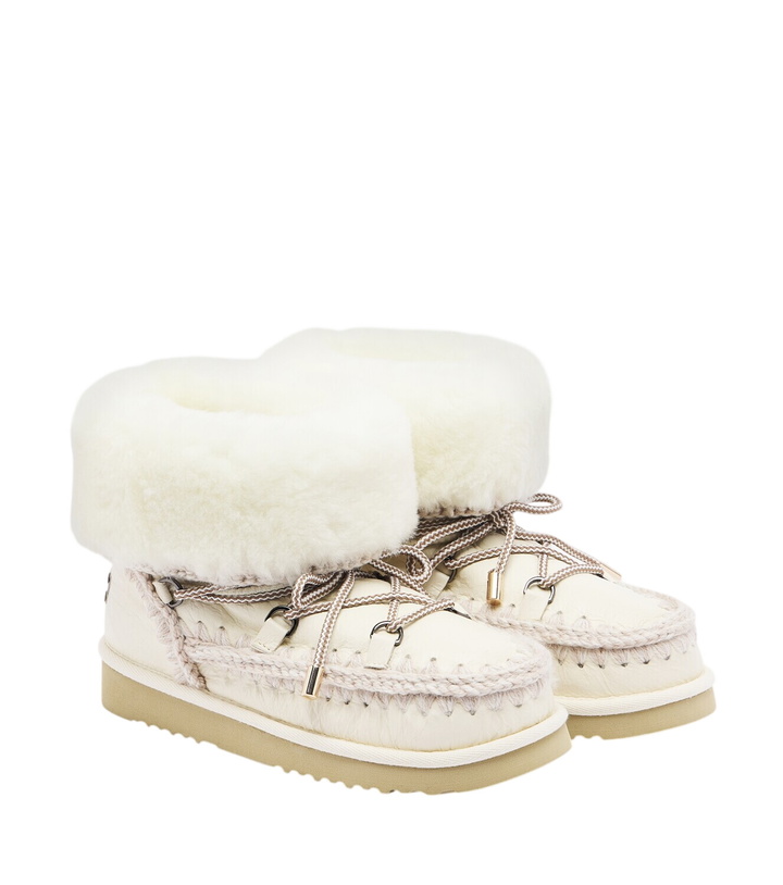 Photo: Mou 24 shearling-lined leather ankle boots
