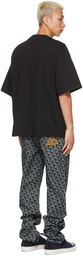 Lanvin Black Oversized Curb T-Shirt