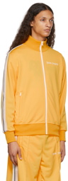 Palm Angels Yellow Classic Track Zip-Up