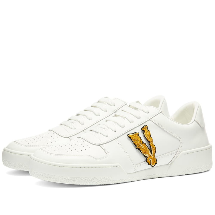 Photo: Versace Applique Tennis Sneaker