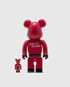 Medicom Bearbrick 400% Squid Game Worker 2 Pack Red Toys
