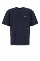 Ten C Navy Blue Cotton T-shirt