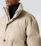 Moncler Grenoble Krun virgin wool down ski jacket