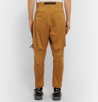 Nike - ACG Tapered Cotton-Blend Twill Cargo Trousers - Neutrals