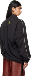 doublet Black Zombie Silhouette Track Jacket