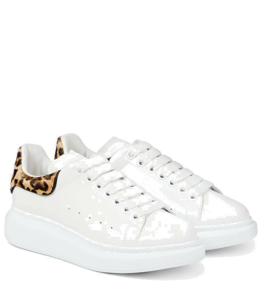 alexander mcqueen leopard shoes