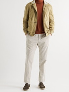 Loro Piana - Storm System Cashmere-Felt Bomber Jacket - Brown