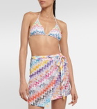 Missoni Mare Zig-zag knit beach cover-up