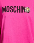 Moschino Womens T-shirt Fuchsia