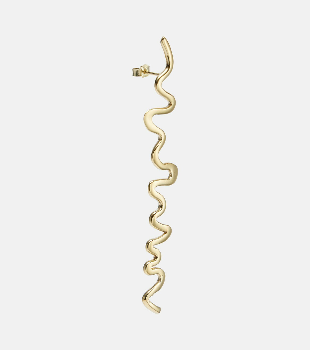 Ysso Shore 24kt gold-plated drop earrings