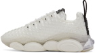 Moschino White Double Bubble Sneakers
