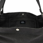 A.P.C. Men's Journal Bag - in Black 