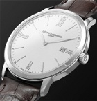 Baume & Mercier - Classima 40mm Steel and Croc-Effect Leather Watch, Ref. No. 10507 - White