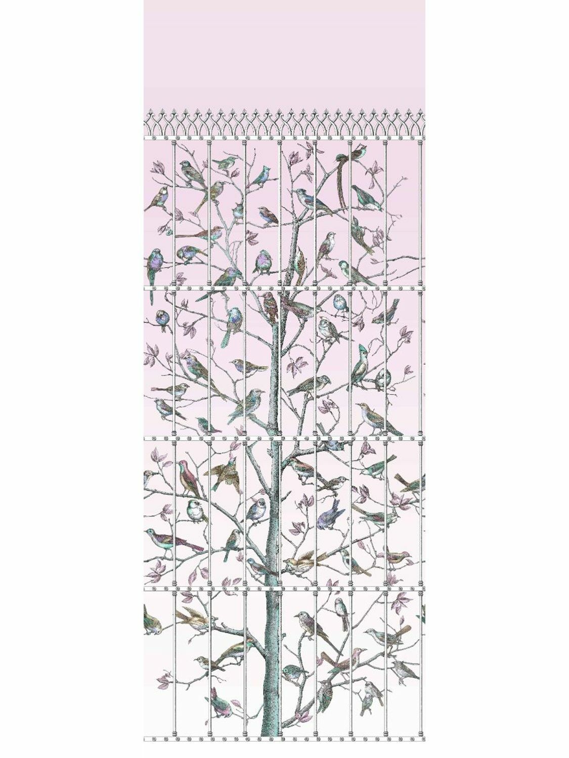 Photo: FORNASETTI - Uccelli Wallpaper
