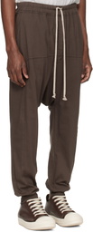 Rick Owens DRKSHDW Gray Temple Drawstring Sweatpants