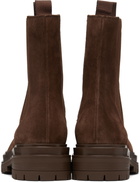 Gianvito Rossi Brown Chester Chelsea Boots