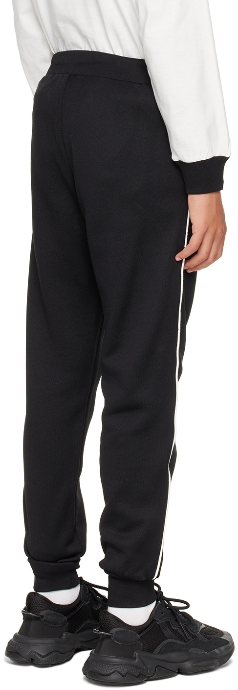 Marni Kids Black Logo Lounge Pants Marni