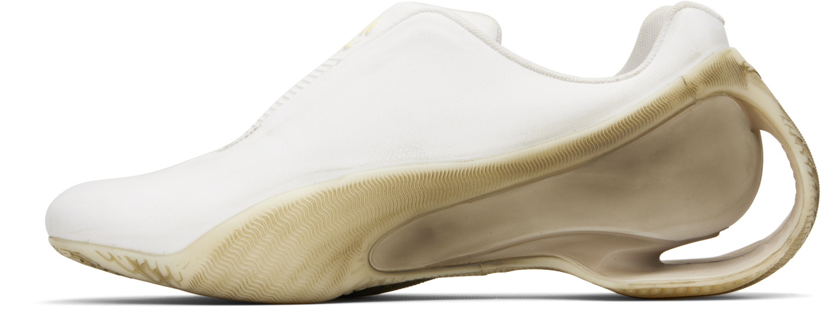 Rombaut White & Beige PUMA Edition Levitation Sneakers
