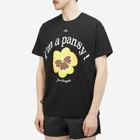 Advisory Board Crystals Men's Pansy T-Shirt in Black
