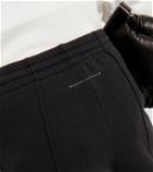 MM6 Maison Margiela Wide-leg cotton-blend sweatpants
