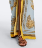 La DoubleJ Printed cotton beach cover-up
