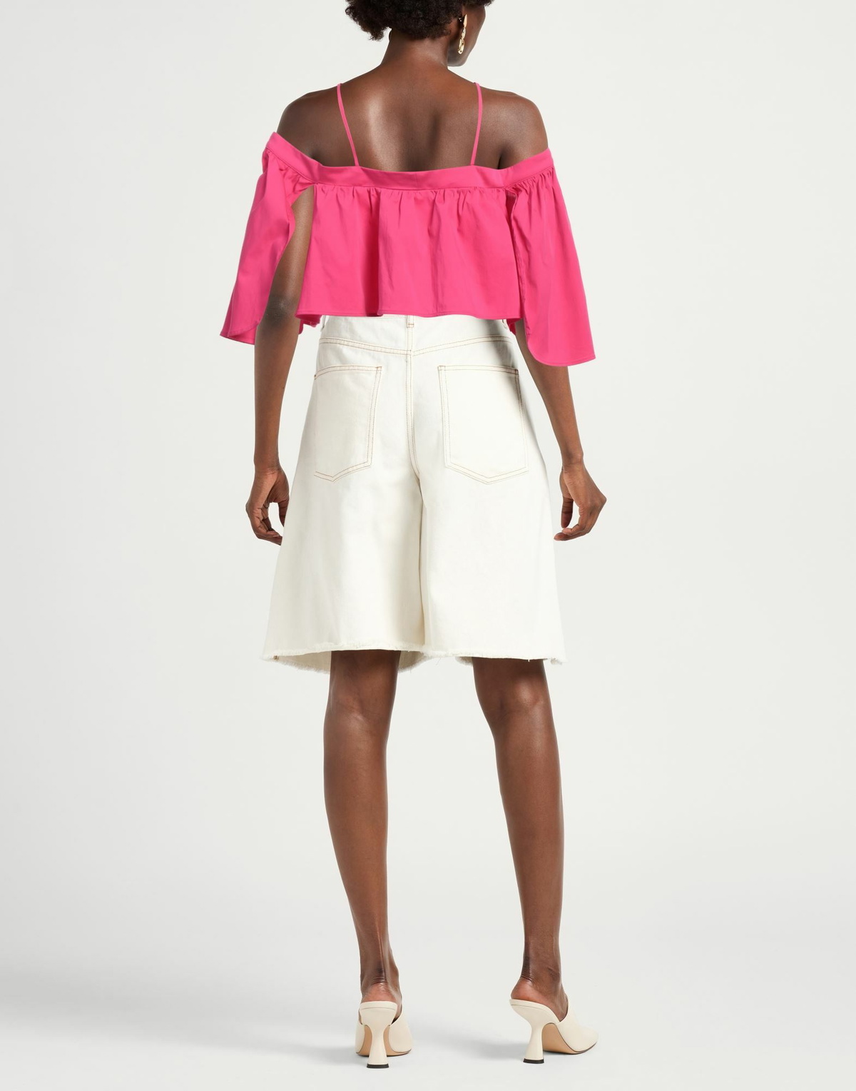 Jijil Womens Top in Magenta