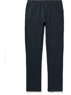 Sid Mashburn - Slim-Fit Tapered Cotton-Jersey Sweatpants - Blue