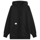 WTAPS Men's Sign Logo Hoodie in Black