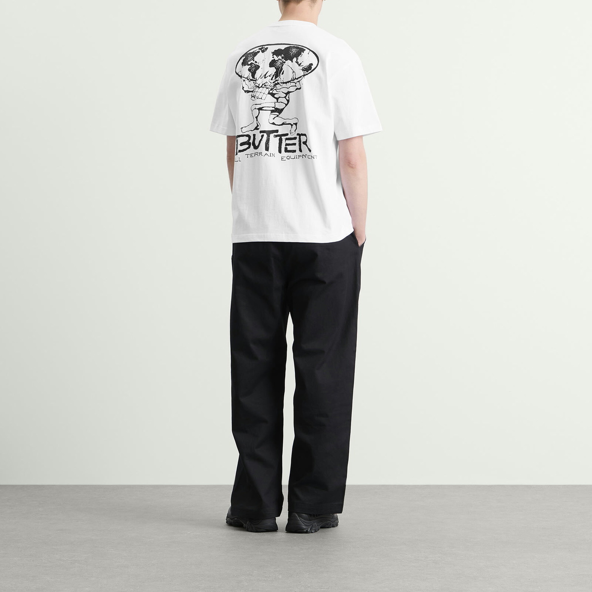 Butter Goods Men's Terrain T-Shirt in White