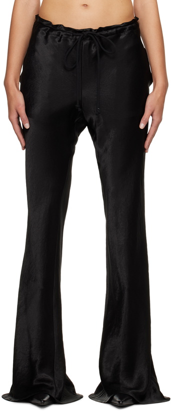 Photo: Song for the Mute Black Flared Trousers
