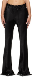 Song for the Mute Black Flared Trousers