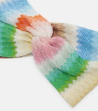 Missoni Zigzag lamé headband