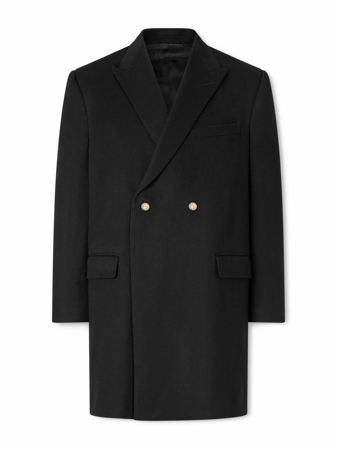 Lad Musician Black Long Kimono Coat Lad Musician