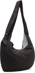 mfpen Gray Eyelet Messenger Bag