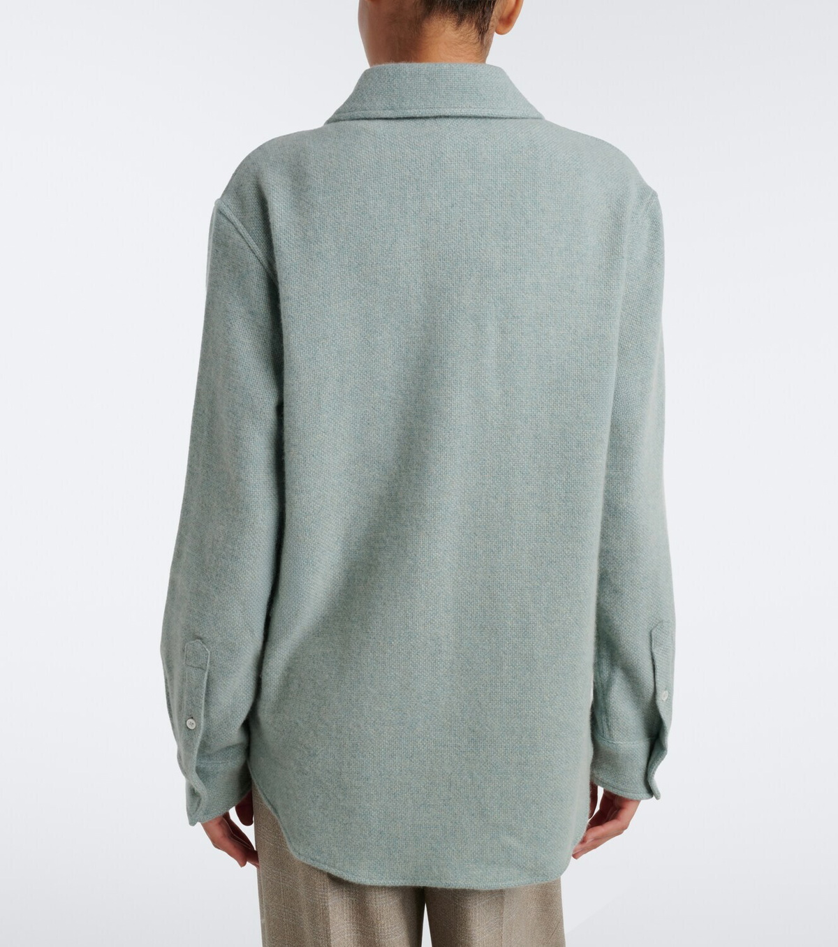 God's True Cashmere Celeste cashmere shirt