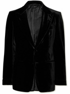 TOM FORD - Shelton Velvet Tuxedo Jacket - Black