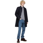 Norse Projects Reversible Black and Navy Svalbard Gore-Tex® Infinium Coat