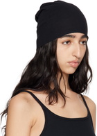 GREG ROSS Black Rib Beanie